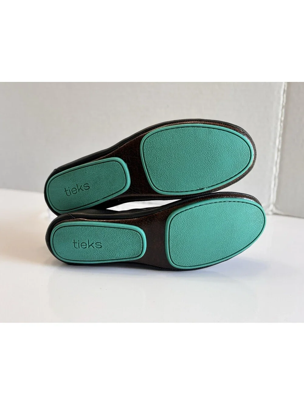 Tieks by Gavrieli Women's Size 6 Black Leather Foldable Comfortable Ballet Flats